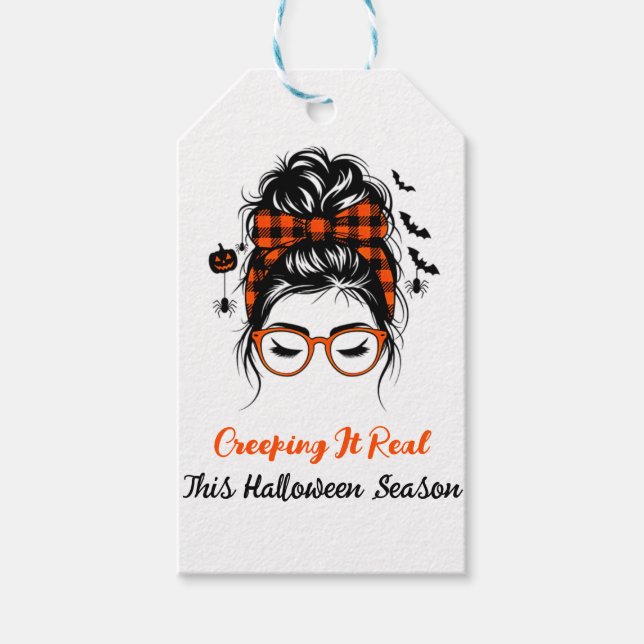 Den här Halloween-säsongen.. Presentetikett (Framsidan)