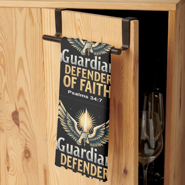 Den här handduken är en påminnelse om att du är sk kökshandduk (Thirds Fold)