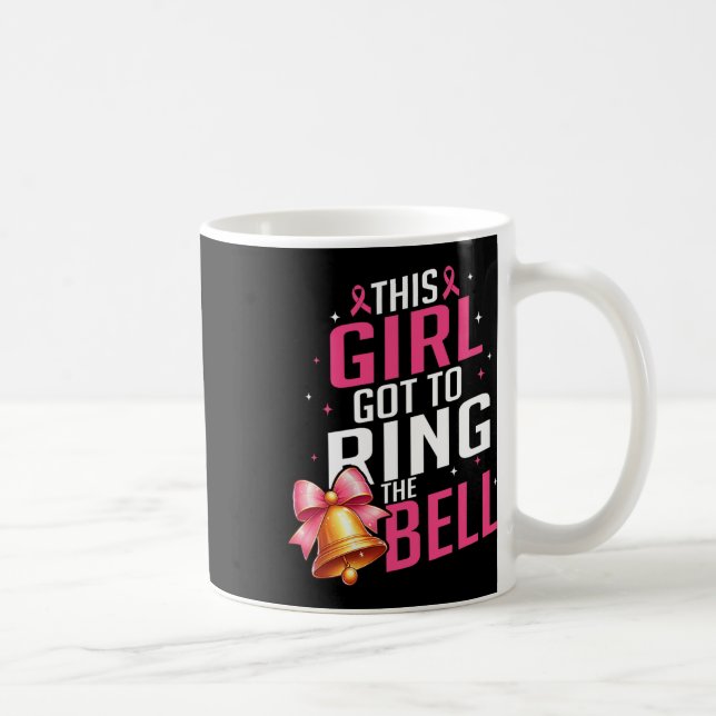 Den här Harna för att få Bell förra Chemo-brösten Kaffemugg (Höger)