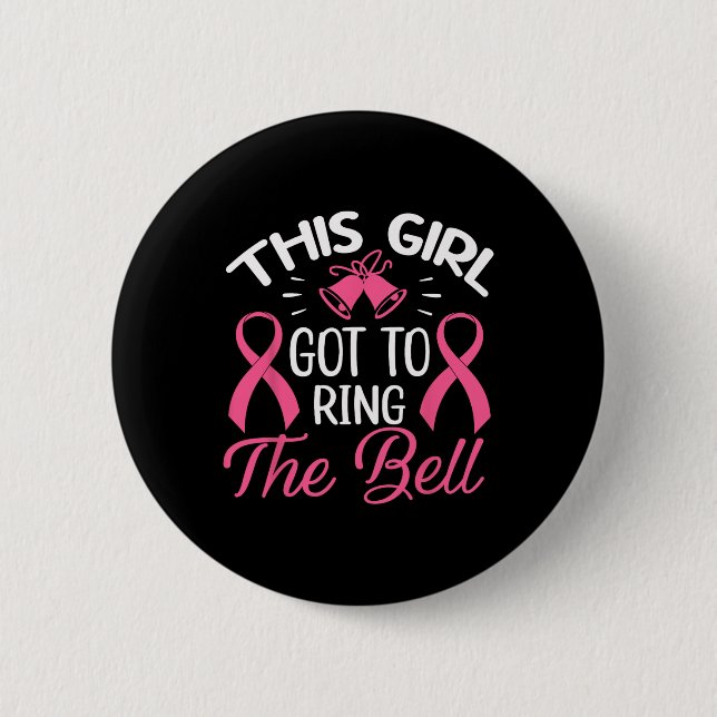 Den här Harna till Ring Bell Chemo Grad Breast C Knapp (Framsida)