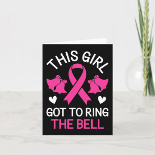 Den här Harna till Ring, Bell Chemo Grad Breast C Kort