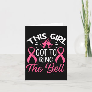 Den här Harna till Ring Bell Chemo Grad Breast C Kort