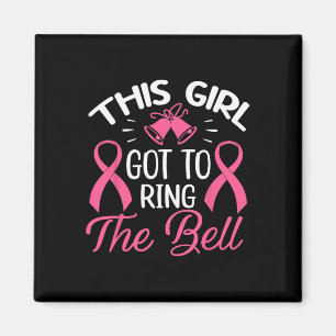 Den här Harna till Ring Bell Chemo Grad Breast C Magnet