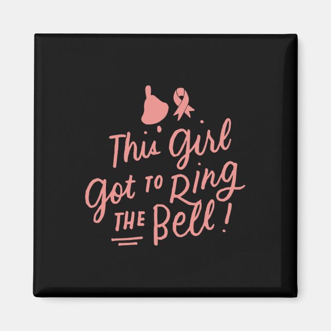 Den här Harna till Ring, Bell Chemo Grad Breast C Magnet (Framsidan)
