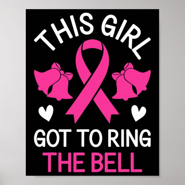 Den här Harna till Ring, Bell Chemo Grad Breast C Poster (Framsidan)