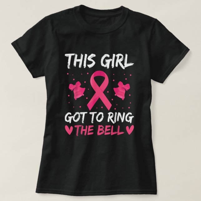 Den här Harna till Ring till Bell-bröstcancer T Shirt (Design framsida)