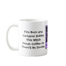 Den här häxan behöver kaffe! Kaffemissbrukare Kopp