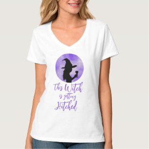 Den här häxan gifter sig Sängvätning Brud T Shirt