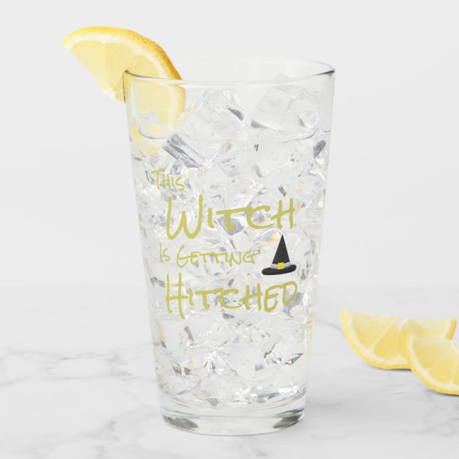 Den här häxan håller på att hittas glaskopp (Framsida Ice)