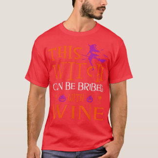 Den här häxan kan briljeras med Vin T Shirt