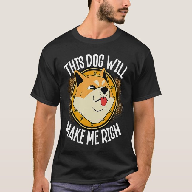 Den här Hund gör att kryptering av kryptovaluta fö T Shirt (Framsida)