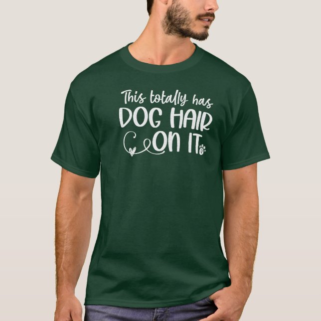 Den har Hund på den Hundälskare Hund familjejordbr T Shirt (Framsida)