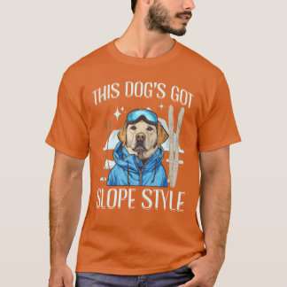Den här Hundar Har Slope Stil Coola Skiing Hund re T Shirt