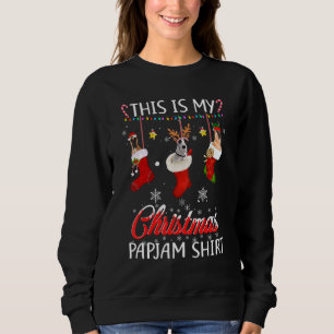 Den här julen Pajama Great dane i Socks-Hund T Shirt