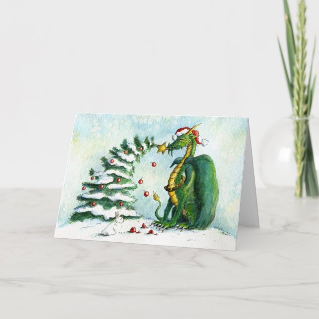 Den här Julhelgen, nå stjärnorna! Helgkort (Framsida)