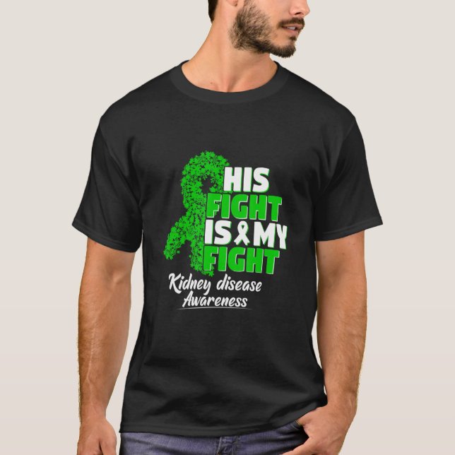 Den här kampen är min medvetenhet om min kamp mot  t shirt (Framsida)