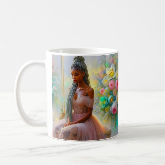 Den här känsliga gesten är att visa dig Kärlek - Kaffemugg (Vänster)