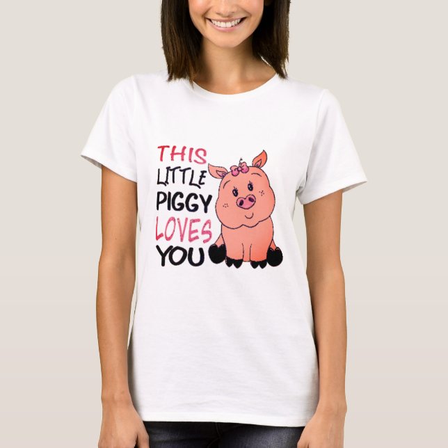 Den här Kärleken är du T Shirt (Framsida)