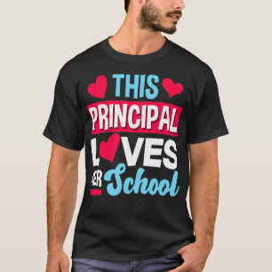 Den här Kärleken, hennes skollärare Funny Prin T Shirt