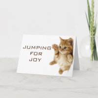 DEN HÄR KATTEN/KITTEN KÖPER PÅ JOY BIRTHDAY-KORT