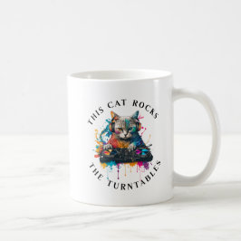 Den här katten Sten, Turntable Kaffemugg