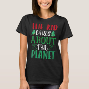 Den här Kid Cares Planet 2022 52:a miljöbyrån Awar T Shirt