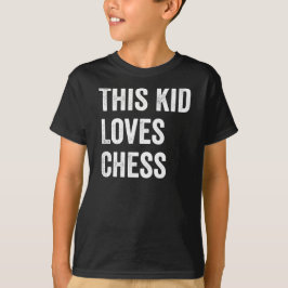 Den här Kid Kärlek Chess Älskare T Shirt