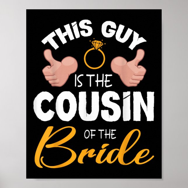 Den här killen är statskuppen i Bride Groom Bröllo Poster (Framsidan)