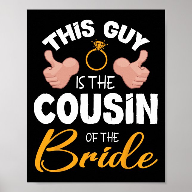 Den här killen är statskuppen i Bride Groom Bröllo Poster (Framsidan)