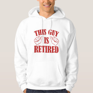 Den här killen är trött hoodie