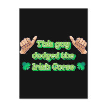 Den här killen doftade den irländska förbannelsen