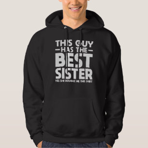 Den här killen har den bästa syster-brösten Matchi Hoodie