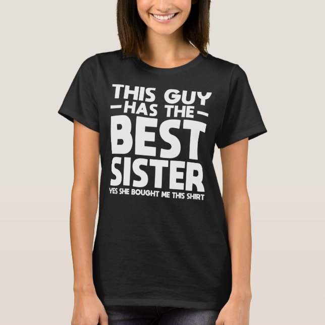 Den här killen har den bästa syster-brösten Matchi T Shirt (Framsida)