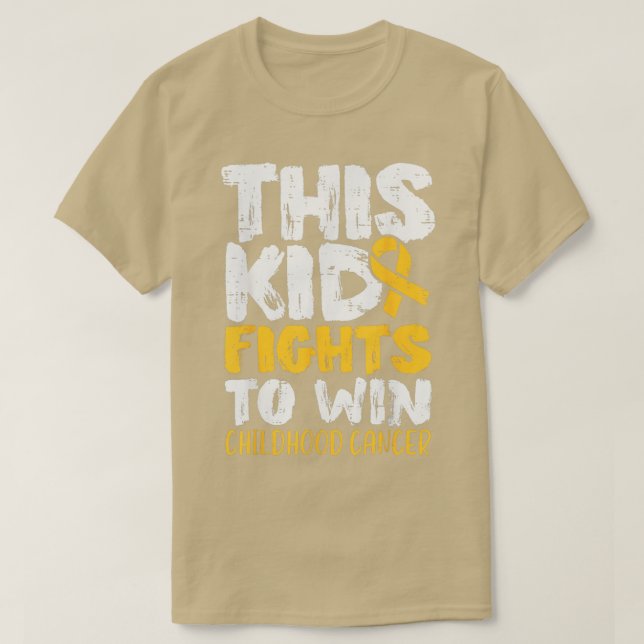 Den här killen kämpar för att vinna barndom 1 t shirt (Design framsida)