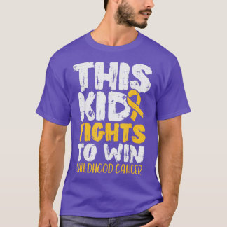 Den här killen kämpar för att vinna barndom t shirt