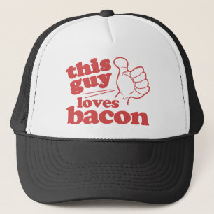 Den här killen Kärlek Bacon Truckerkeps