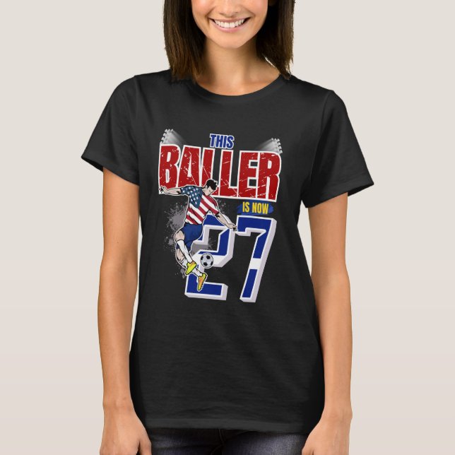 Den här kvarteret är nu 27:e Årets gamla fotbollsd T Shirt (Framsida)