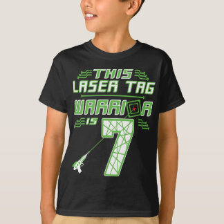 Den här Laser Märkre Warrior är 7 dagar för spel 7 T Shirt