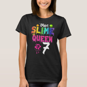 Den här lilla drottningen är 7:e Birthday Girl Kro T Shirt