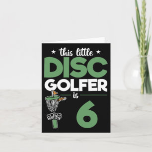 Den här lilla golfskivan är 6-dagars golfskiva kort