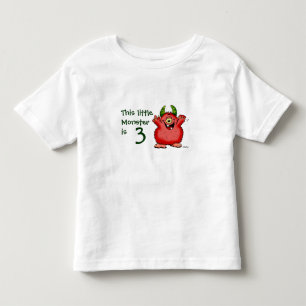 Den här lilla Monster är 3 Tee Shirt