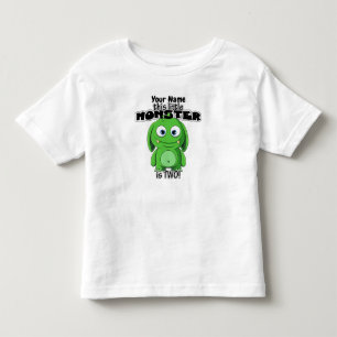 Den här lilla monstern är två! t shirt