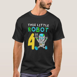Den här lilla roboten är 4 år gamla ungdomsrobotar t shirt