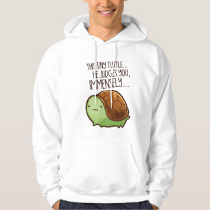 Den här lilla sköldpaddan han dömer dig oerhört.. hoodie