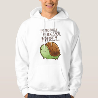 Den här lilla sköldpaddan han dömer dig oerhört.. hoodie