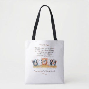 Den här lilla svinstilen Tote Bag Tygkasse