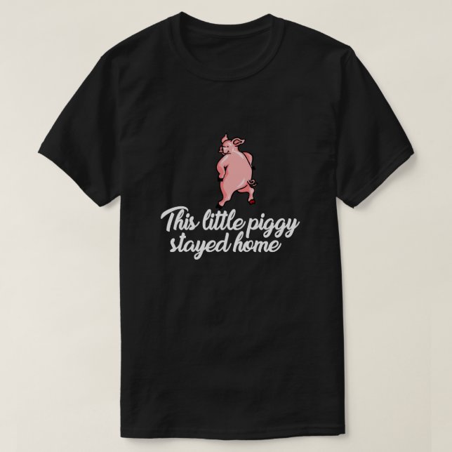 DEN HÄR LITE PIGGY-STAYN T SHIRT (Design framsida)