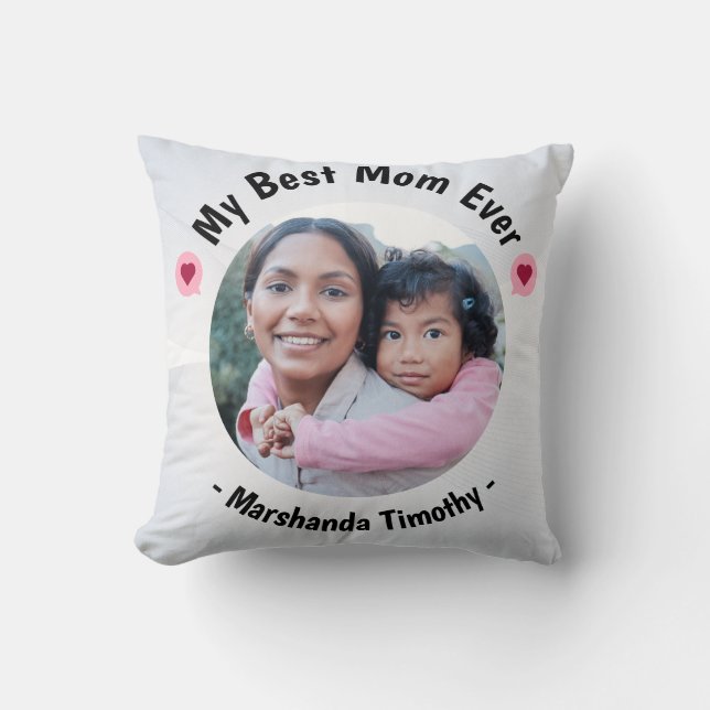 Den här luckan gör att Mamma tänder upp sig - lägg Kudde (Framsida)