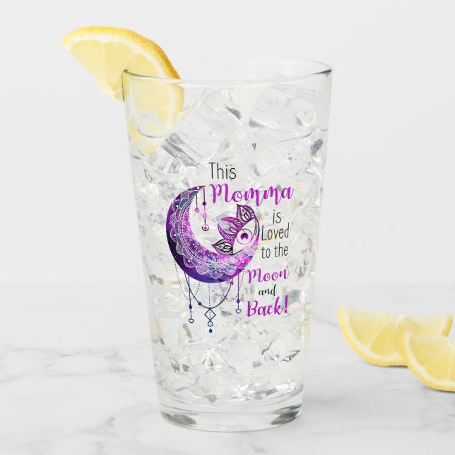 Den här mamman är älskad i Måne och bak Glaskopp (Framsida Ice)