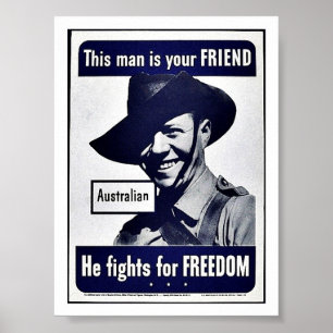 Den här mannen är din vän poster